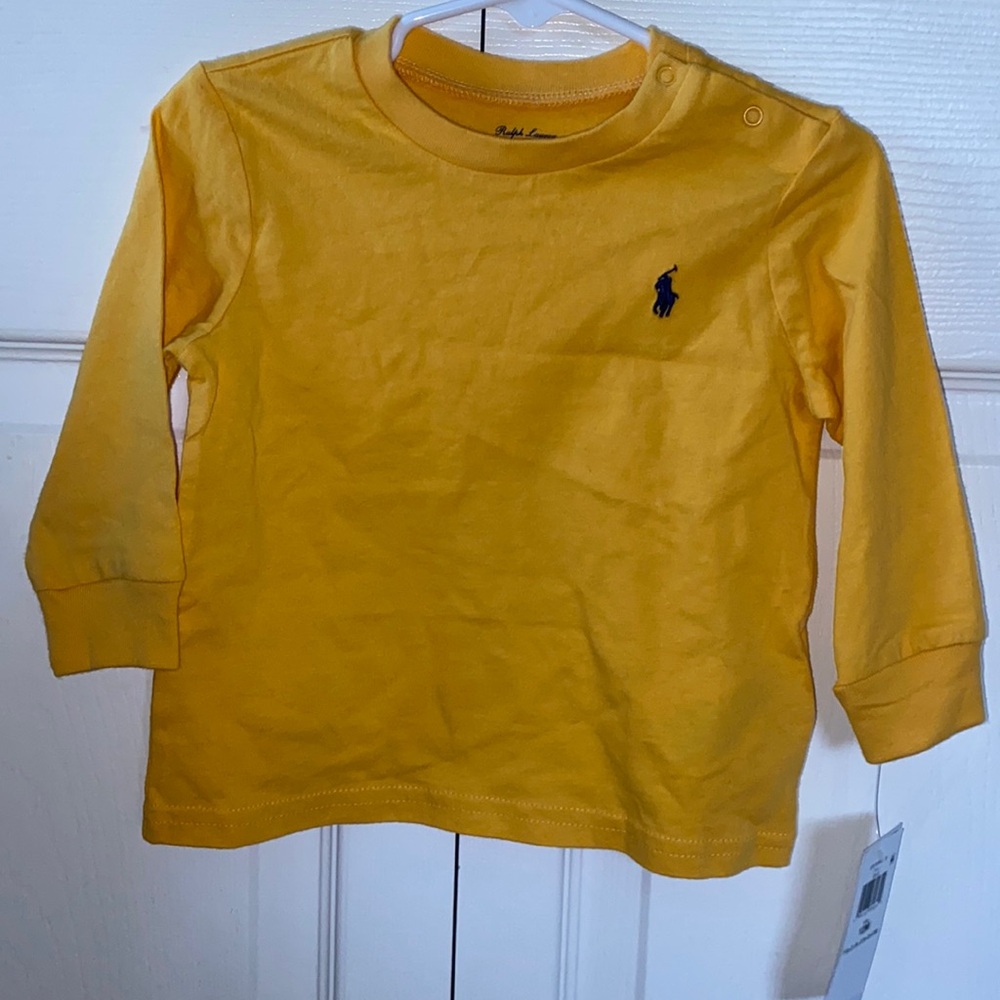 Ralph Lauren Cotton Jersey Long-Sleeve Tee